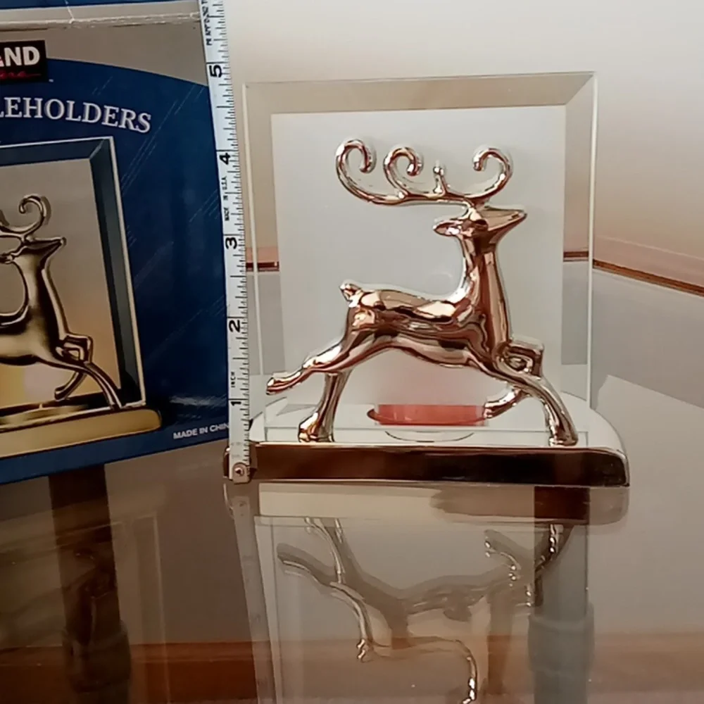 Reindeer candle holder - Picture 3 of 5